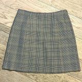 Aritzia Babaton Plaid Mini High Waist A-Line Skirt Size 10 Photo 0