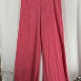 Gap  Terrycloth Wide Leg Sweatpants Womens Small Pink Photo 0