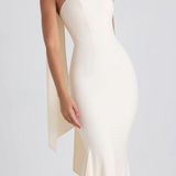 Oh Polly Imogene Strapless Gown In Ivory Photo 0