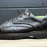 Caterpillar Y2K 90’s Style  Brown Leather Steel Toe Work Oxfords Women’s 8 W Photo 0