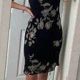 Jones New York 90s Vintage Floral Print Midi Dress Photo 0