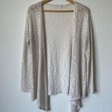 Volcom Cream Knit Cardigan Sweater Photo 0