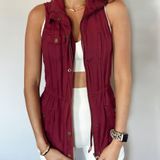Charlotte Russe Maroon Vest Photo 0