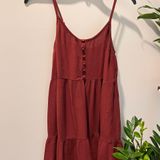 Mossimo Supply Co Mossimo Red Sundress Photo 0
