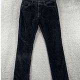Levi's  Corduroy Pants Women 32 Demi Curve Classic Rise‎ Slim Leg Photo 0