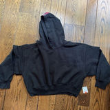 Free People  Movement Snow Flow Hoodie Geo Stripe Black Size Small S NWT Photo 0