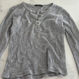 Brandy Melville grey long sleeve brandy top Photo 0