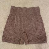 Vital Seamless Brown Biker Shorts Size M Photo 0