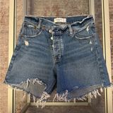 Abercrombie & Fitch  High Rise Dad Shorts Photo 0