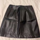 Altar'd State Leather Skirt Photo 0