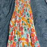 Copper Key Floral dress Photo 0