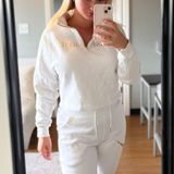 Nike Just Do It White & Gold Sweat Set Photo 0