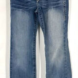 Ariat Real Denim Women's Mid Rise Stretch Bootcut Jeans Dark Wash Blue Size 9R Photo 0