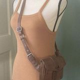 ZARA Women’s small faux leather crossbody bag, SO Photo 0