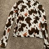 SheIn cowprint under shirt Photo 0