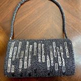 Smokey Gray Beaded & Sequins Small Festive Purse Photo 0