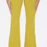 Forever 21 Yellow Flare Pants Photo 0