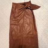 Antonio Melani Leather Pencil Skirt Photo 0