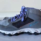 Columbia Women's FLOW CENTRE Hiking Shoes Sneakers Steam Fairytale Size 7 Photo 0