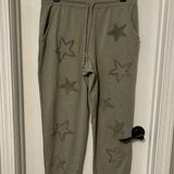 Pink Rose Women’s Star Sweatpants size large Photo 0