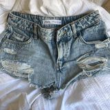 ZARA Jean Shorts Photo 0
