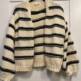 Altar'd State  Striped Knit Sweater Photo 0