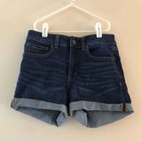 Aeropostale Aero High Rise Midi Jean Shorts Photo 0