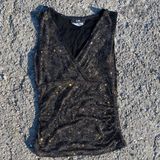 I.N. San Francisco Vintage Glitter Tank Top Photo 0
