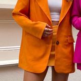 VERO MODA Orange Blazer  Photo 0