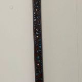 Ariat Ladies Floral Tooled with Turquoise Inlay Belt Photo 0