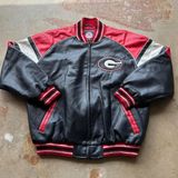 NCAA  Georgia Bulldogs Vintage Leather Jacket Photo 0