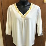Sag Harbor Cream Blouse Photo 0
