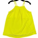 Sweet Wanderer Neon Yellow Strappy Tank Top Size Small Photo 0