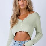 Princess Polly THE MICHAEL TOP Green Photo 0