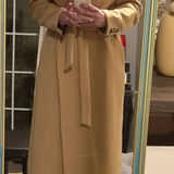 JustFab Tan Trench Coat Photo 0