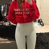 NIKIBIKI High waisted leopard print mint green leggings Photo 0