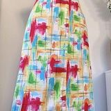 Talbots Abstract Print Knee-Length Stretch Skirt Photo 0