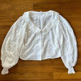 BB Dakota White Blouse Photo 0