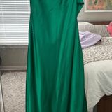Green Maxi Dress Size M Photo 0