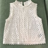 Anthropologie James Coviello Eyelet Top Photo 0