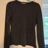 Mango Sparkly Black  Top  Photo 0