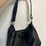 Kensie Black leather shoulder bag purse Photo 0