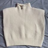 ZARA  Elegant Cream Turtleneck Sweater Photo 0