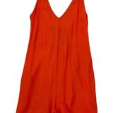 Shinestar Orange Open Back Romper Size L NWT 39-51 Photo 0