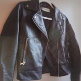 Lizard Thicket  Faux Leather bomber Jacket Photo 0