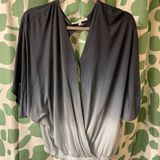 Young Fabulous and Broke Ombré Blue Top Open Front And Back Photo 0