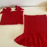 Showpo 2 Piece Red Set Photo 0