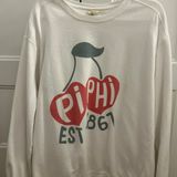 Comfort Colors Pi Beta Phi Cherry Crew Neck Photo 0