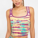 Puma Multicolor Tie-Dye Crop Tank Top Photo 0