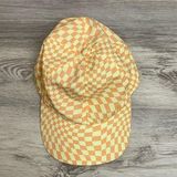 Wild Fable Orange & Yellow Checkered Print Adjustable Women's Ball Cap Photo 0